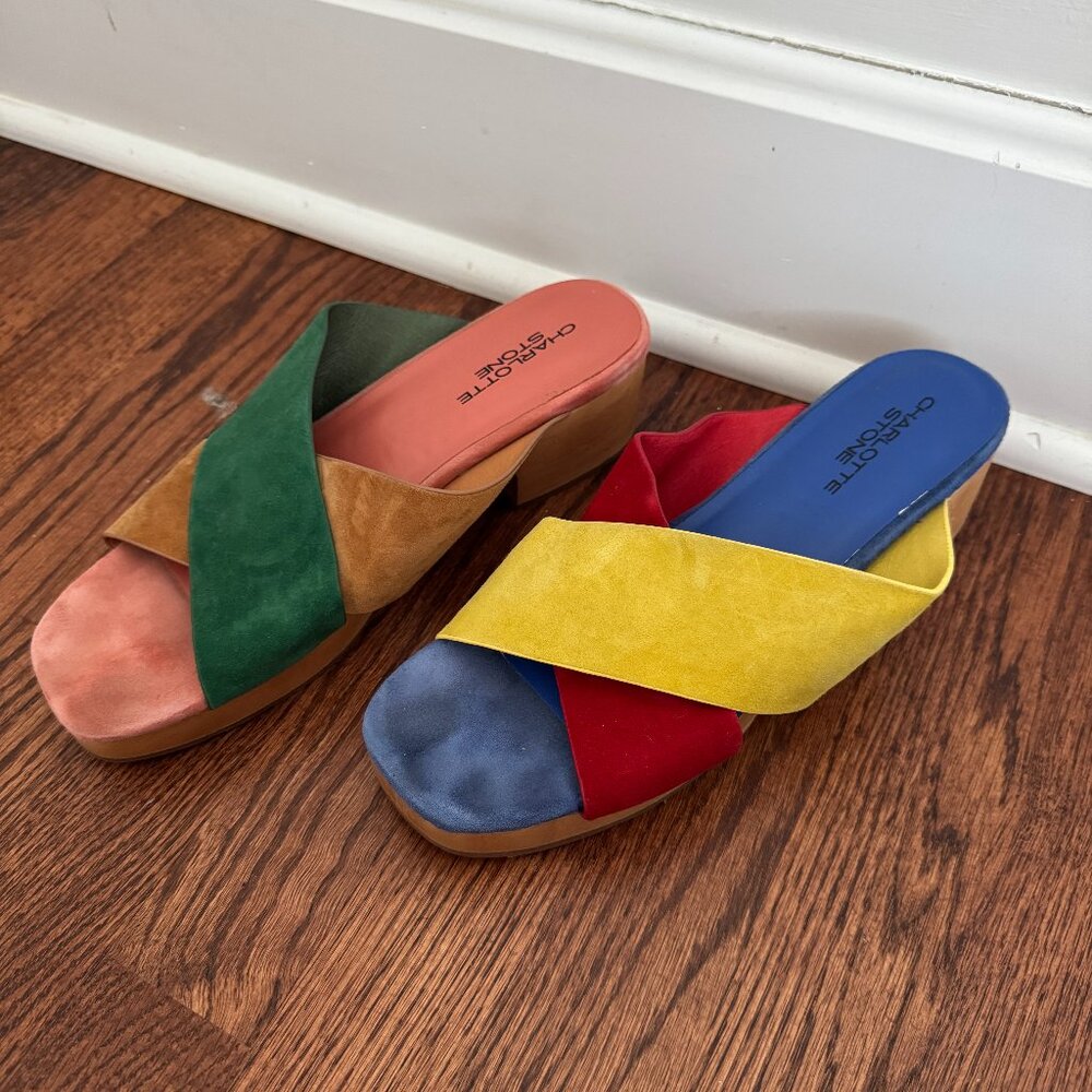 Charlotte Stone Amos criss corss sandals